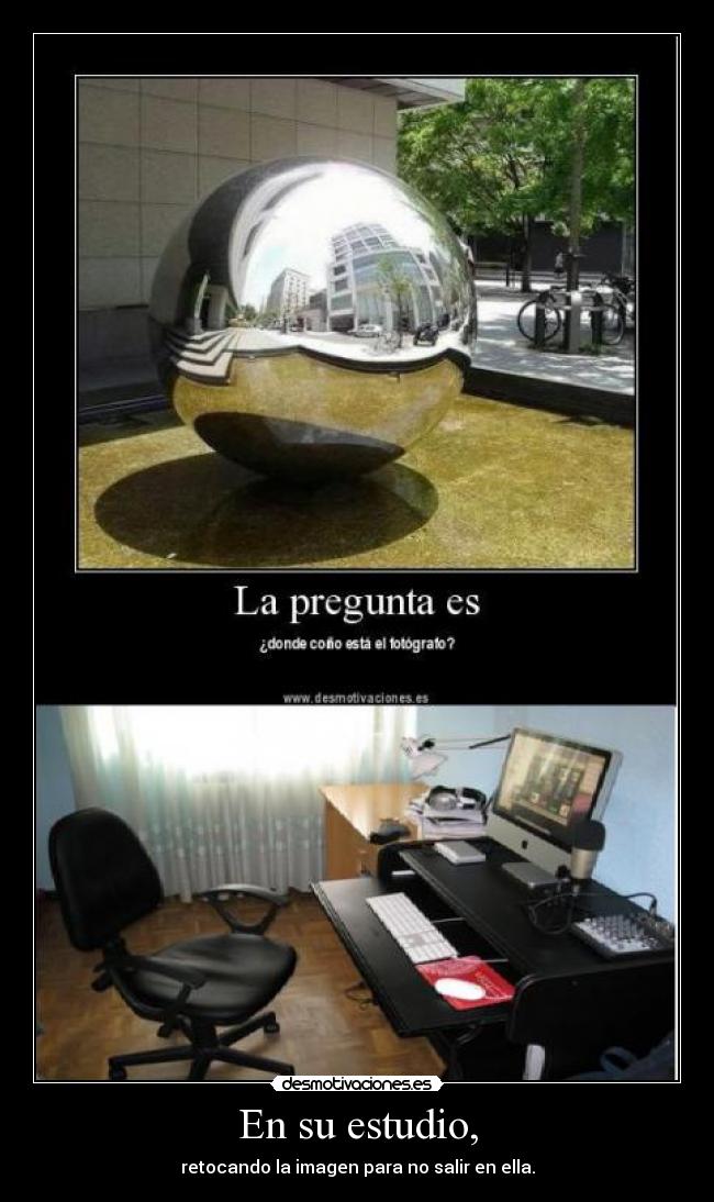 carteles estudio fotografo desmotivaciones