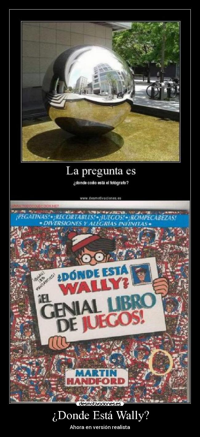 ¿Donde Está Wally? - Ahora en versión realista
