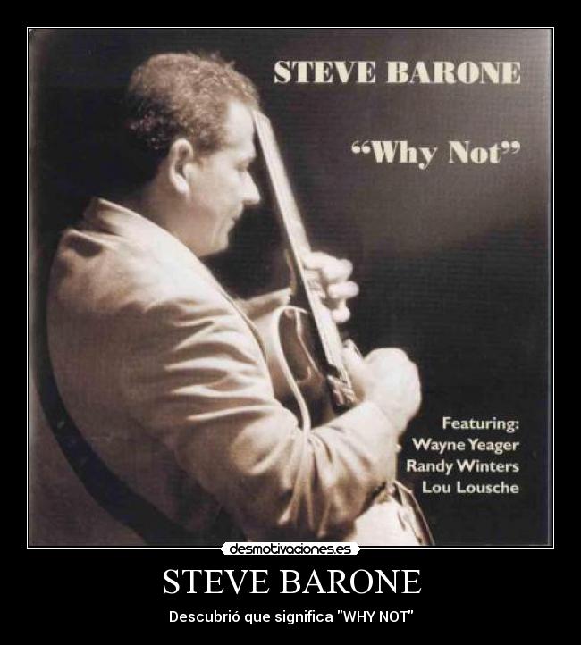 STEVE BARONE - 