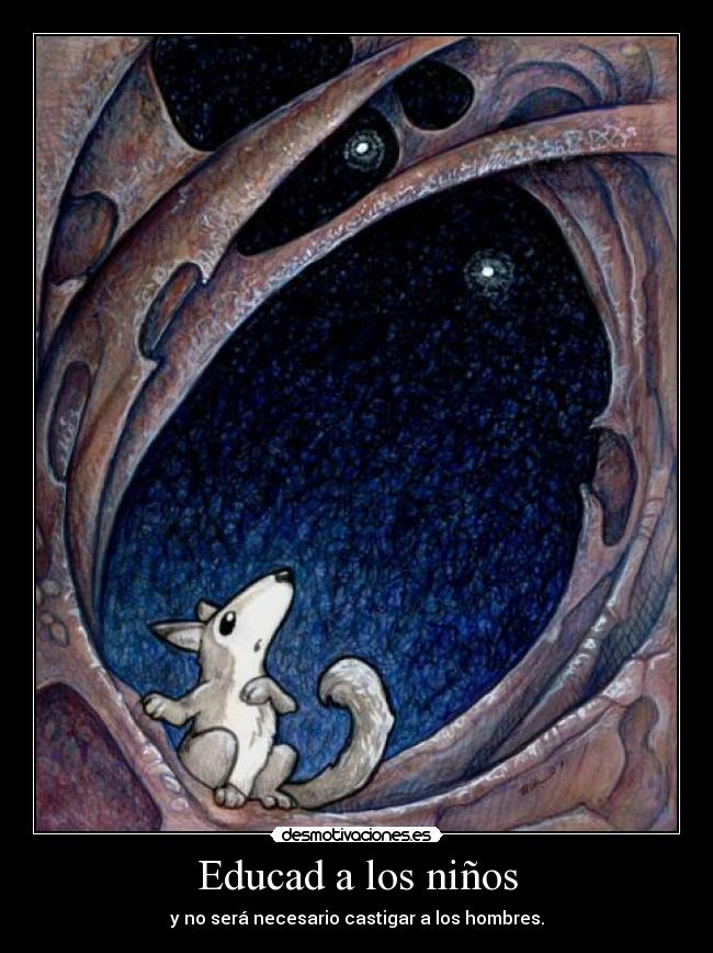 Educad a los niños -
