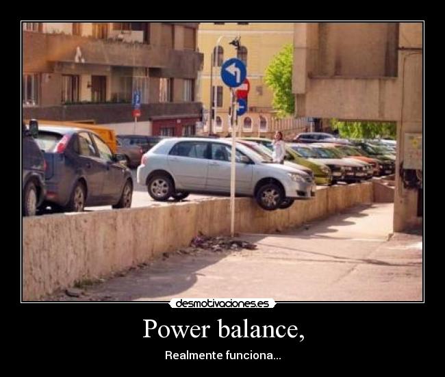Power balance, -