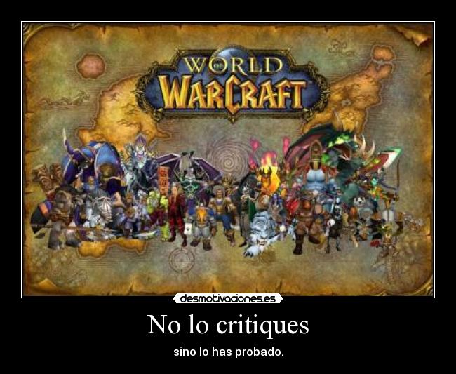 No lo critiques -