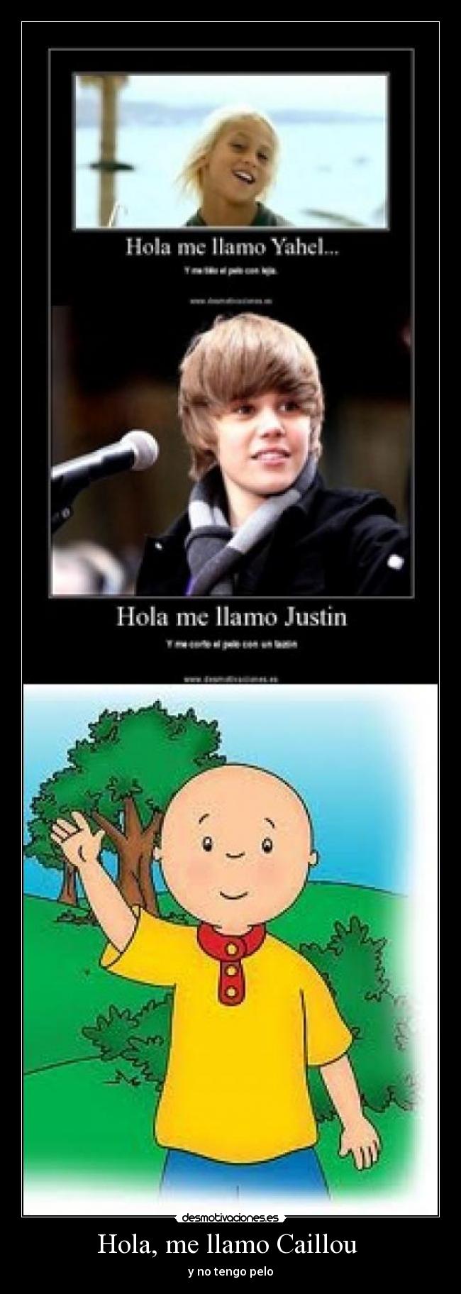 Hola, me llamo Caillou  - 