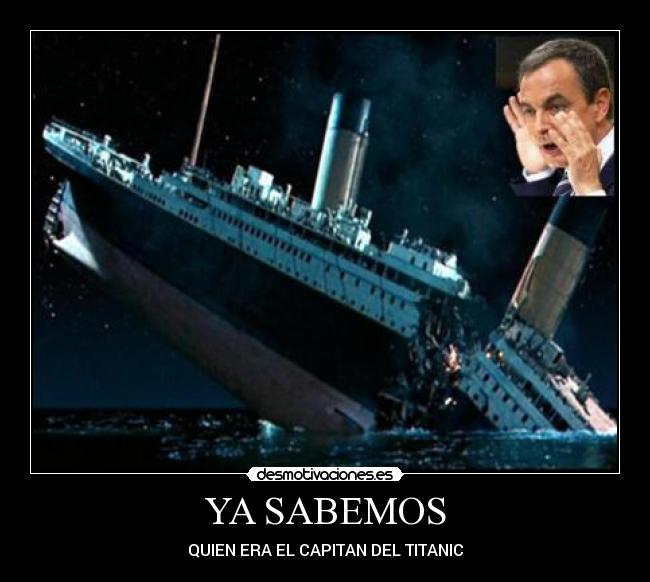 YA SABEMOS - QUIEN ERA EL CAPITAN DEL TITANIC