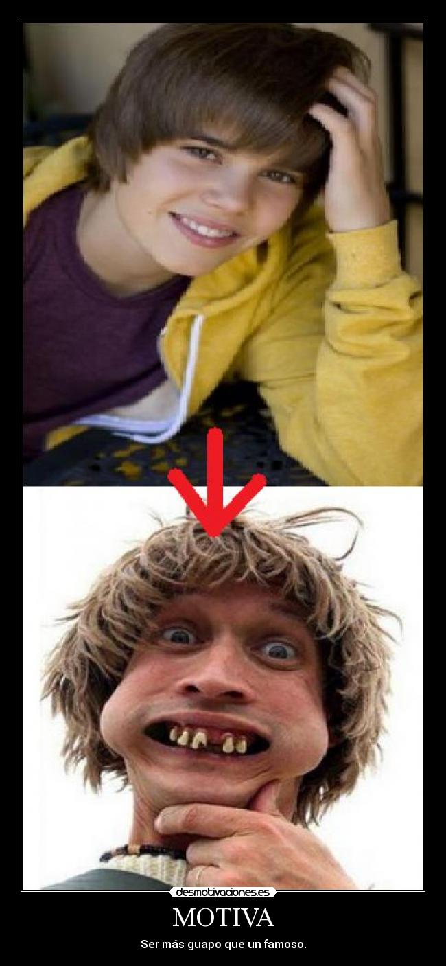 MOTIVA - Ser más guapo que un famoso.