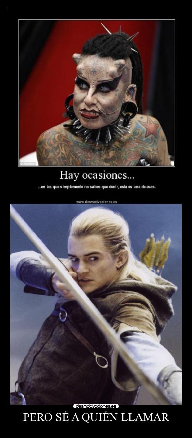 PERO SÉ A QUIÉN LLAMAR -