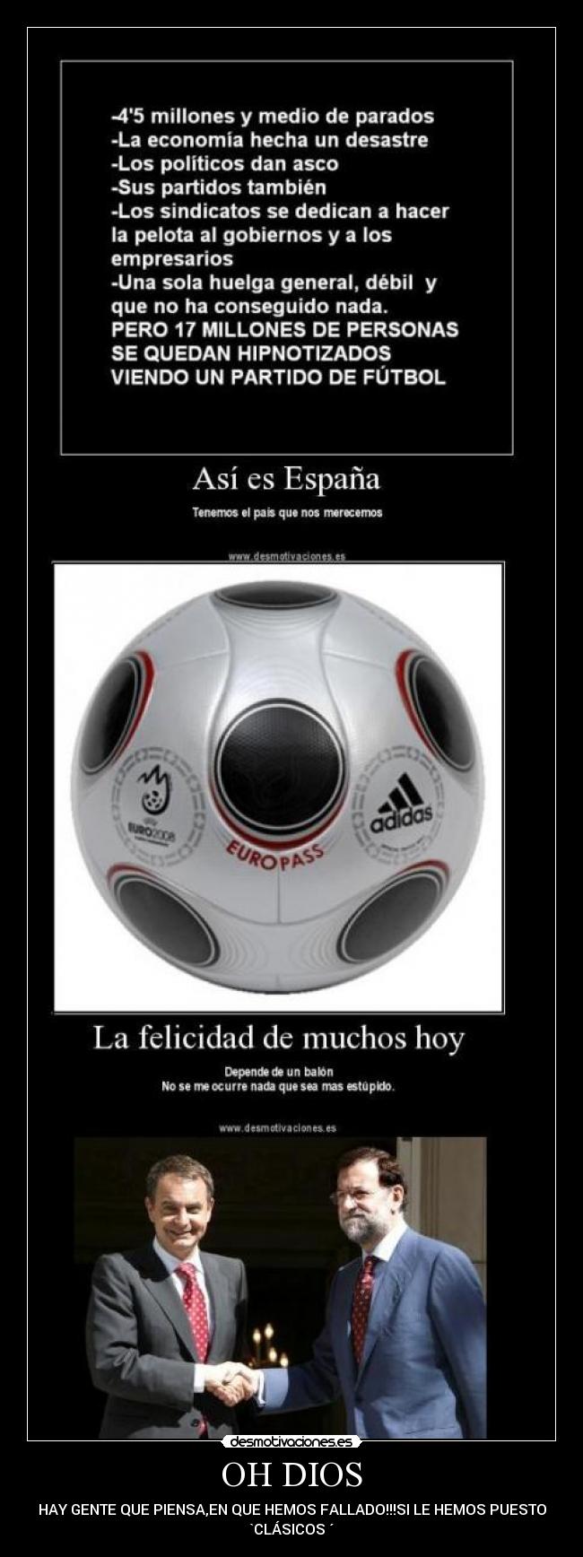 OH DIOS - HAY GENTE QUE PIENSA,EN QUE HEMOS FALLADO!!!SI LE HEMOS PUESTO
`CLÁSICOS ´