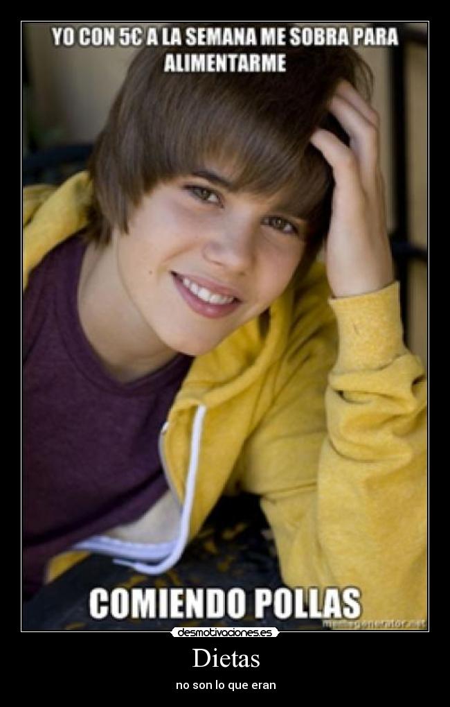 Dietas - no son lo que eran
