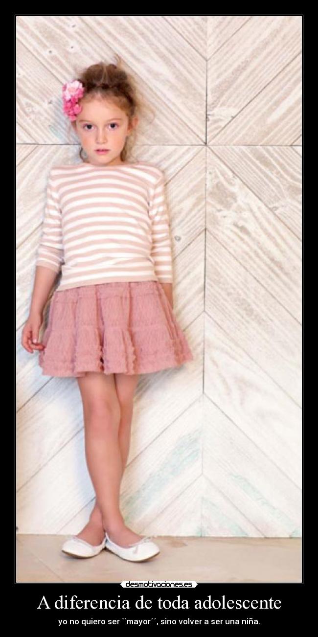 A diferencia de toda adolescente - 