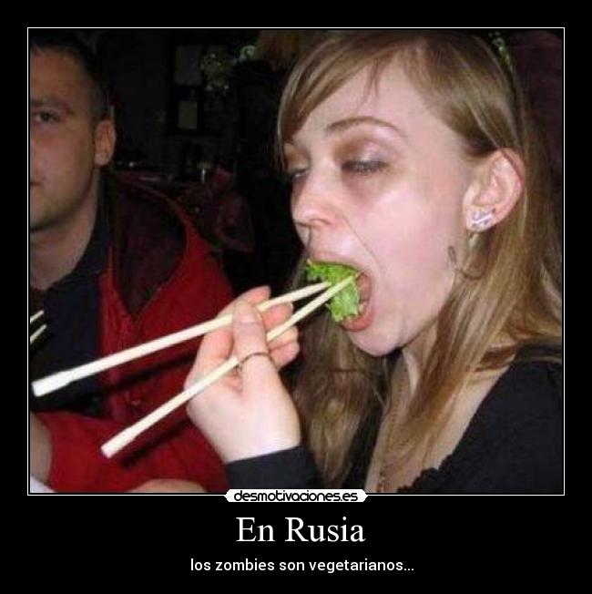 carteles zombie rusia comedia desmotivaciones