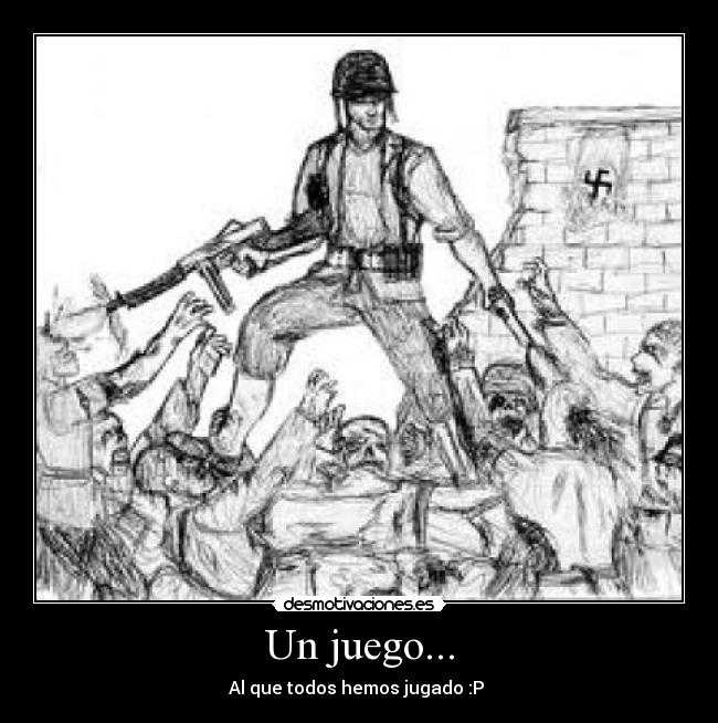 carteles zombis nazis desmotivaciones