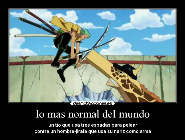 lo mas normal del mundo -