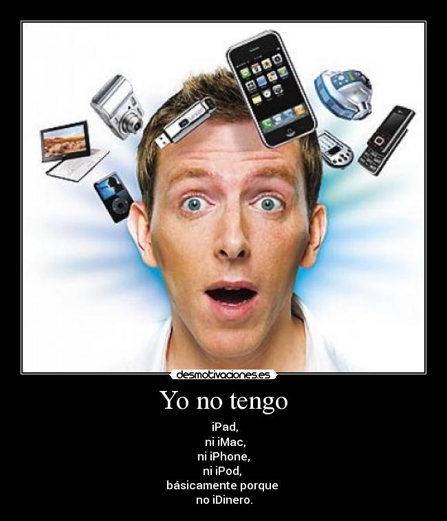 Yo no tengo -