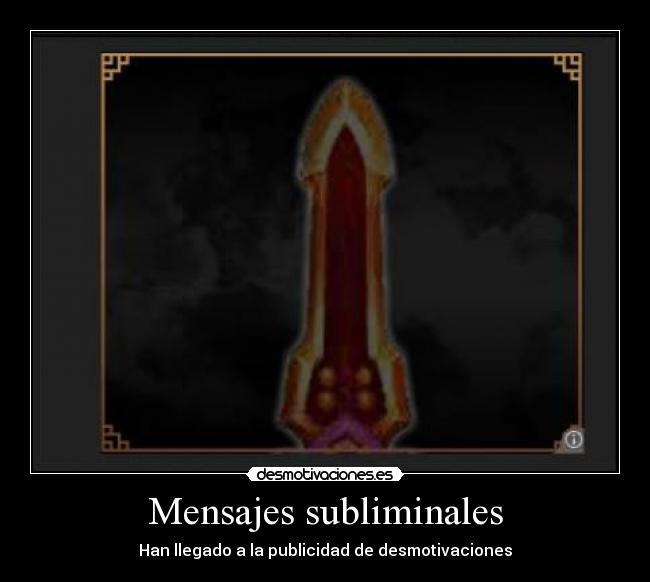 Mensajes subliminales -