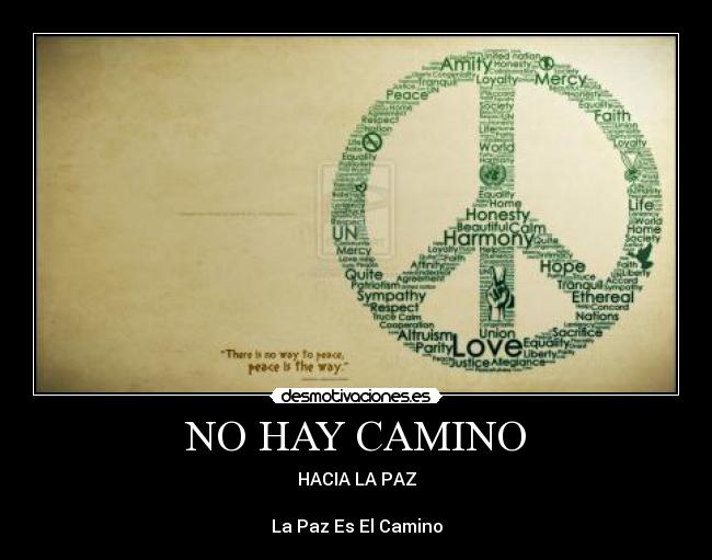 NO HAY CAMINO - 