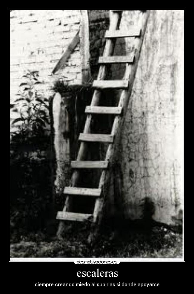 escaleras -
