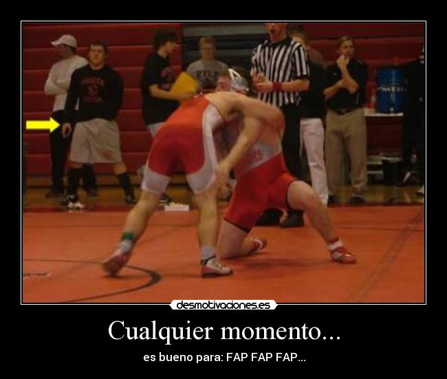 Cualquier momento... -