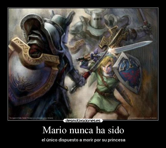 Mario nunca ha sido -