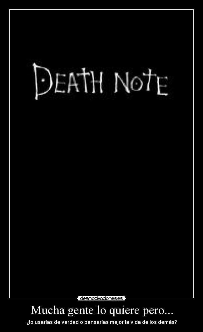 Mucha gente lo quiere pero... - ¿lo usarías de verdad o pensarías mejor la vida de los demás?