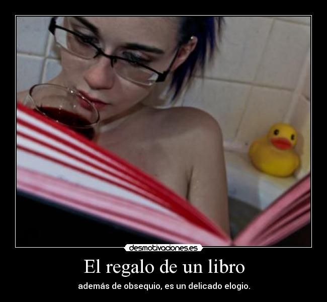 El regalo de un libro -