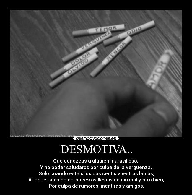 DESMOTIVA.. - 