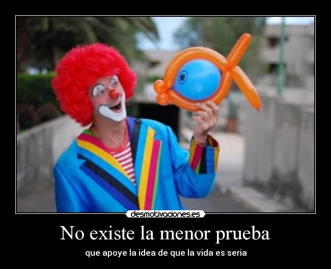 No existe la menor prueba - 