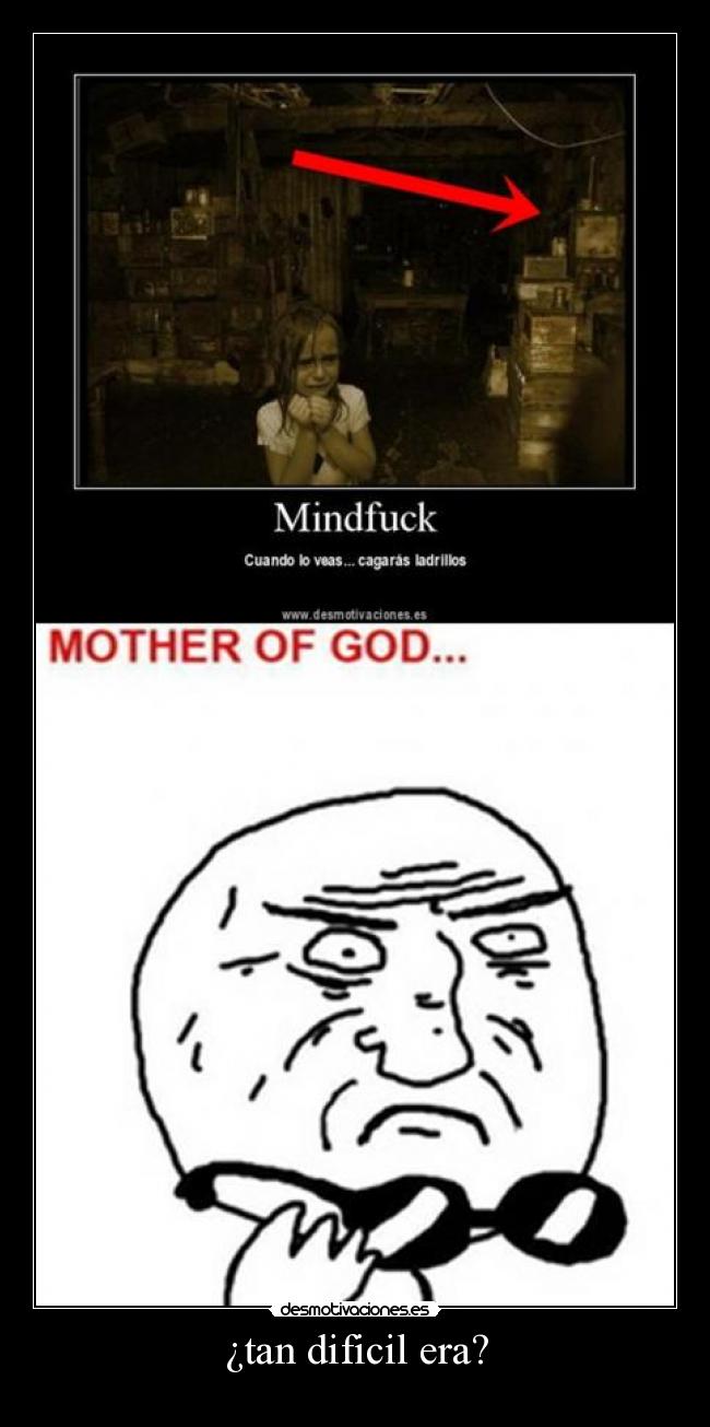 ¿tan dificil era? -