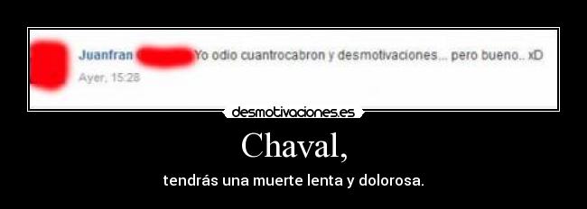 Chaval, - 