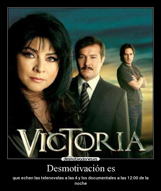 carteles telenovela desmotivaciones