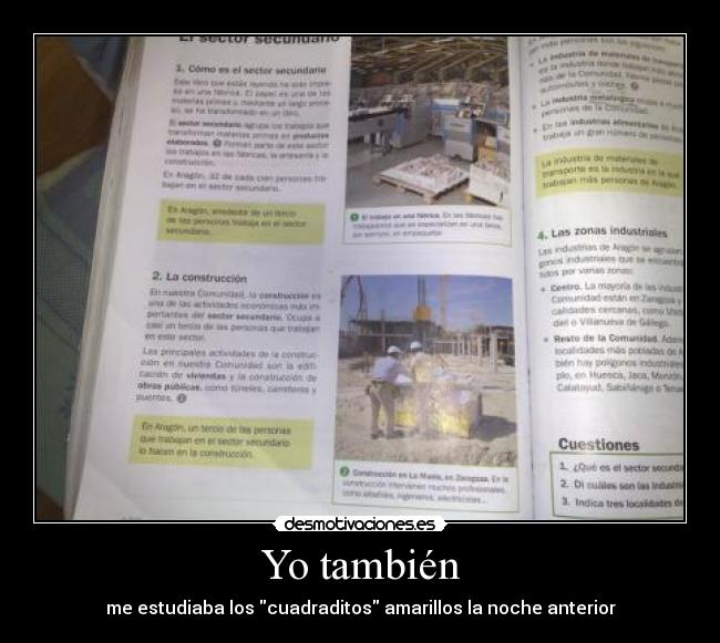 Yo también -