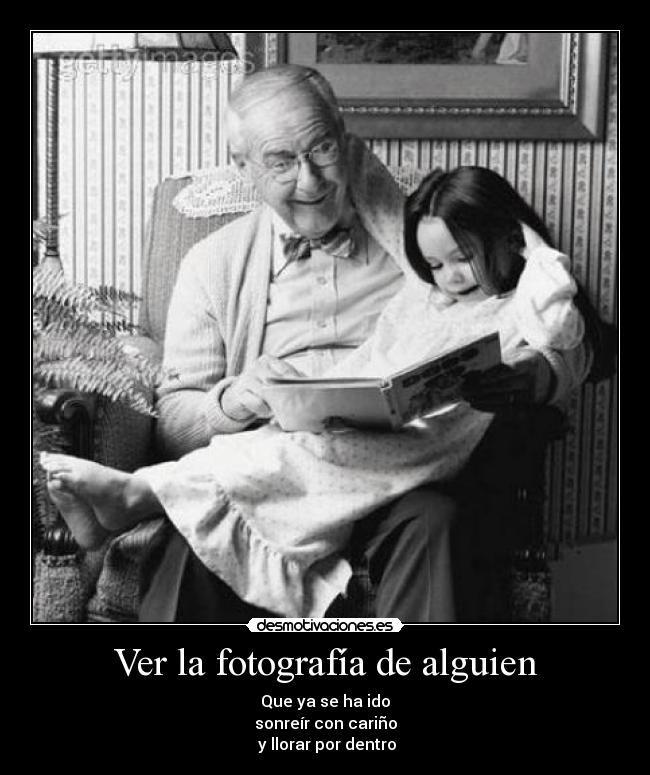 Ver la fotografía de alguien - 
