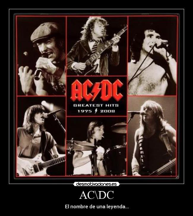AC\DC - El nombre de una leyenda...