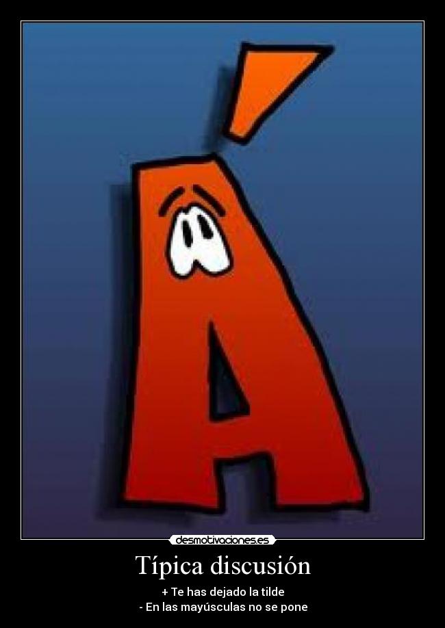 Típica discusión - 