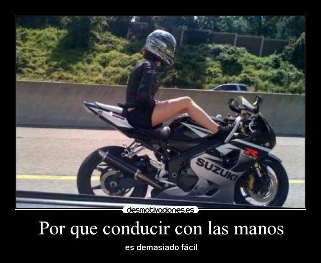 Por que conducir con las manos - 