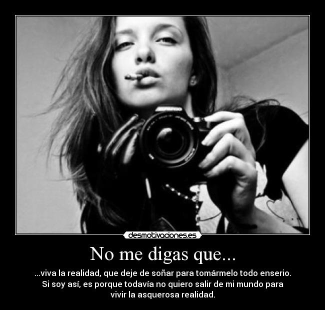 No me digas que... - 