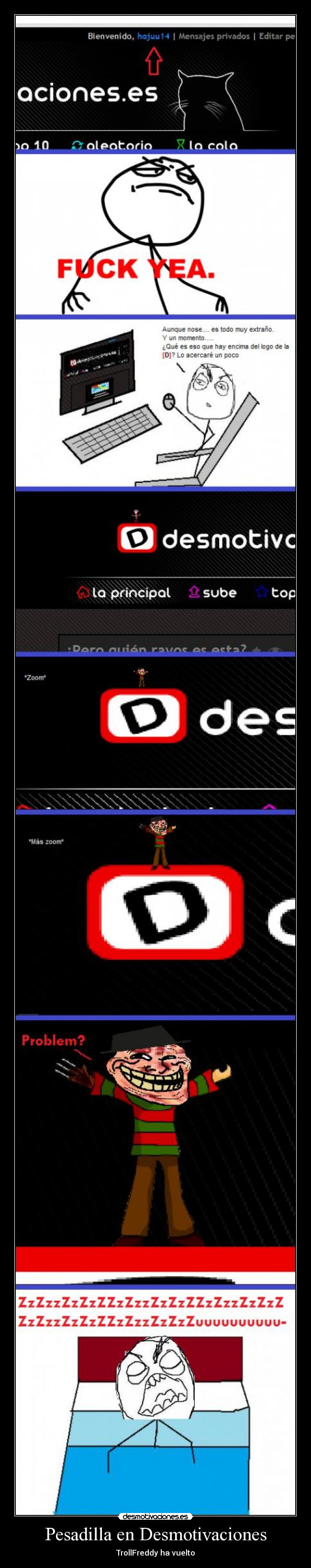 Pesadilla en Desmotivaciones -