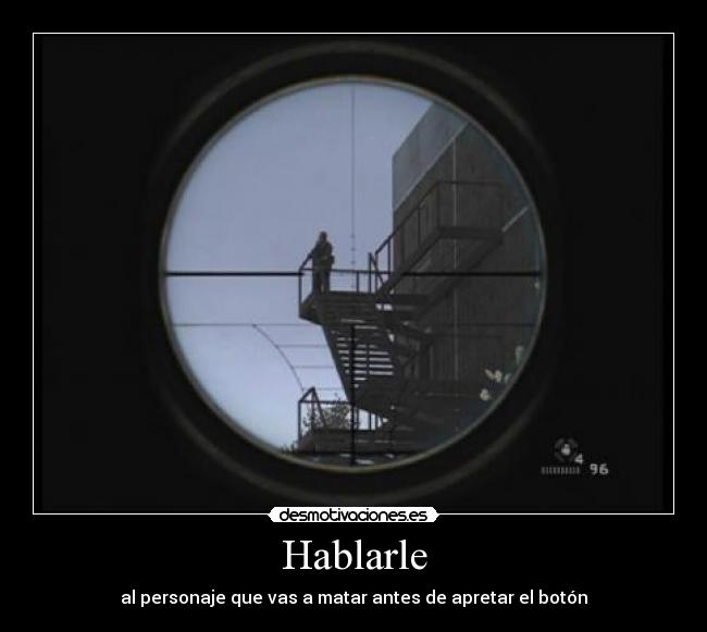 Hablarle -