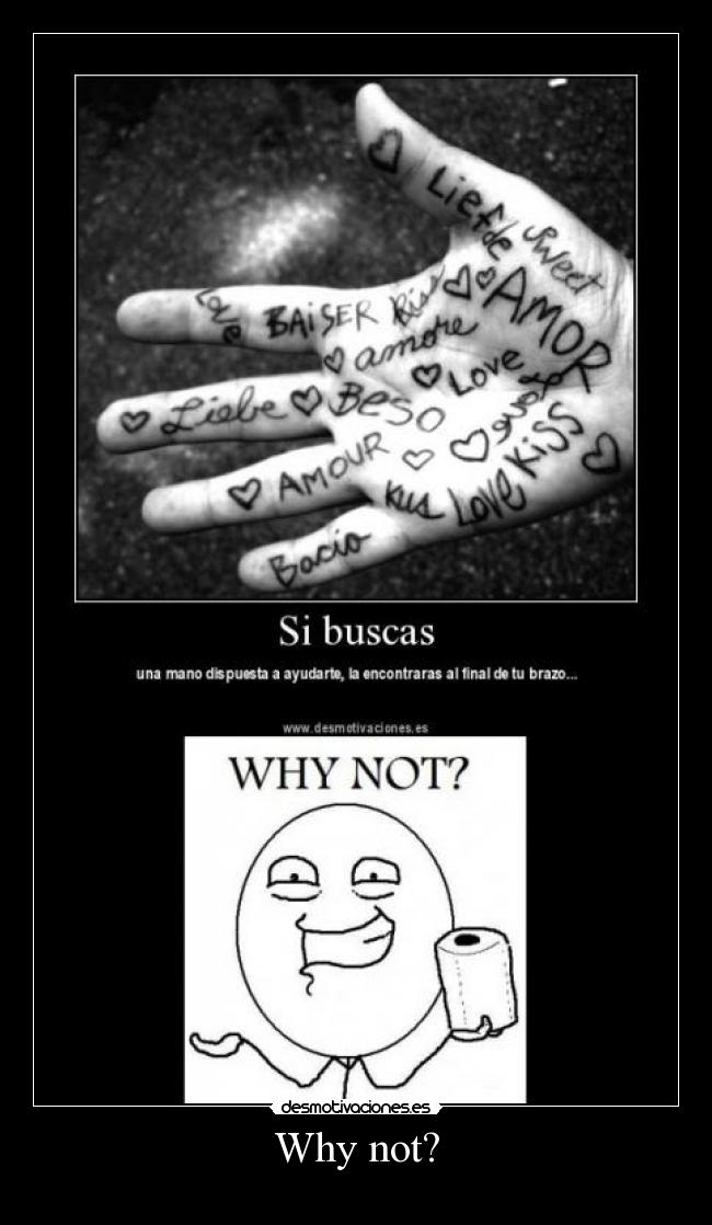 carteles why not desmotivaciones