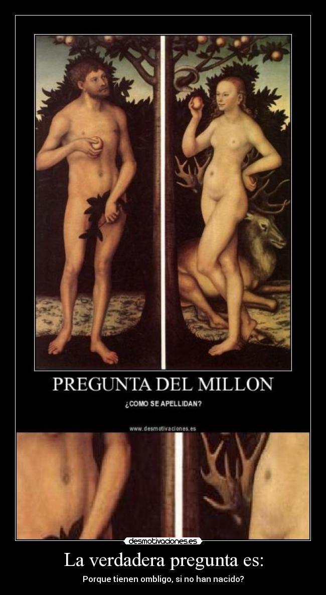 La verdadera pregunta es: -