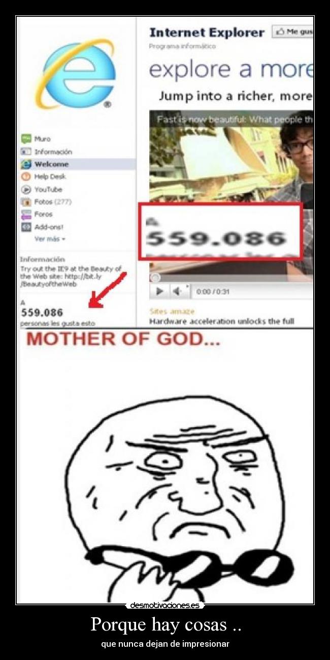 Porque hay cosas .. - que nunca dejan de impresionar