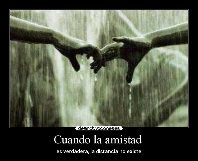 Cuando la amistad  - 