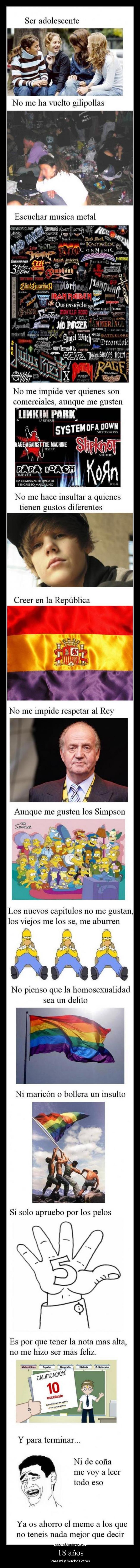 18 años - Para mi y muchos otros
