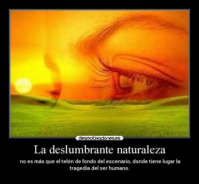 La deslumbrante naturaleza -