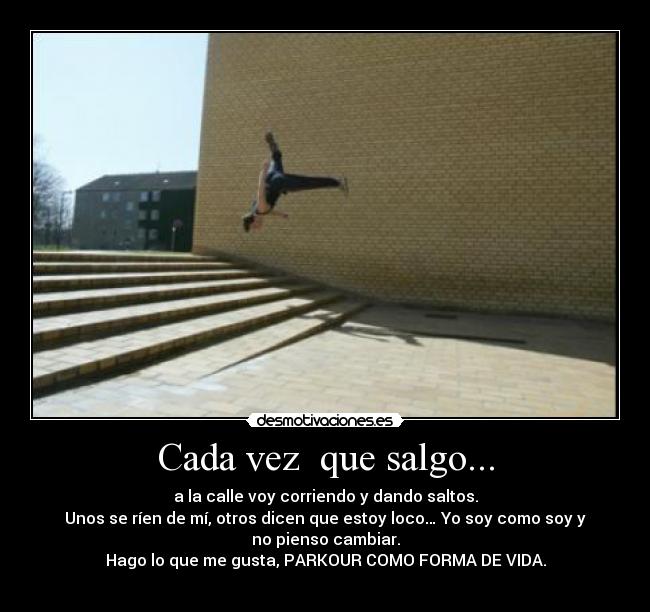 Cada vez  que salgo... - 