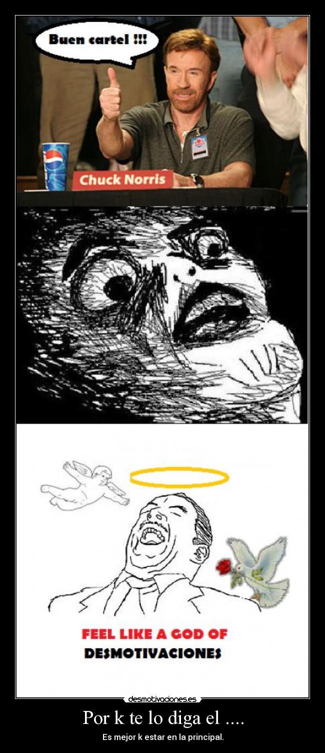 carteles chucknorris desmotivaciones