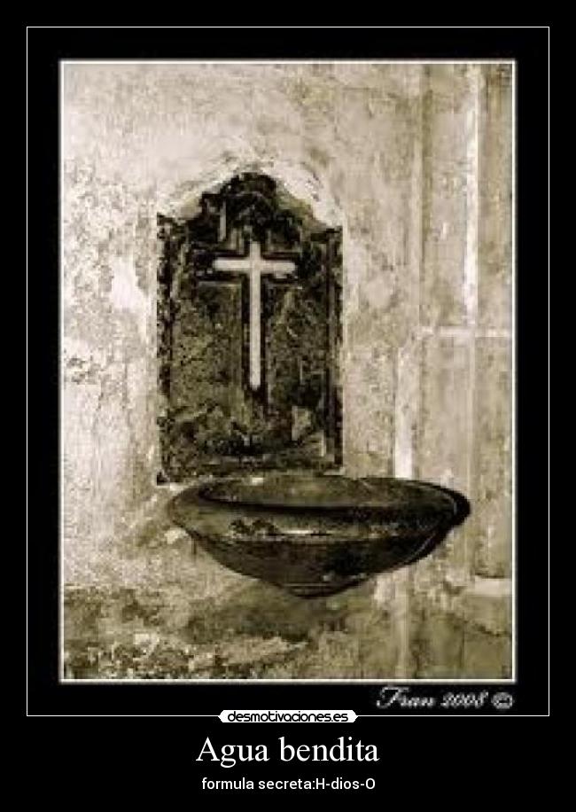 Agua bendita -