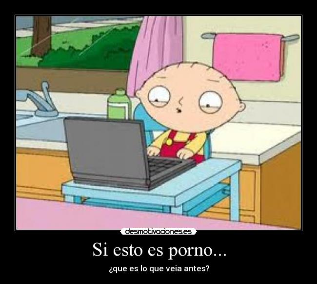 carteles stewie porno falso descubrimiento desmotivaciones