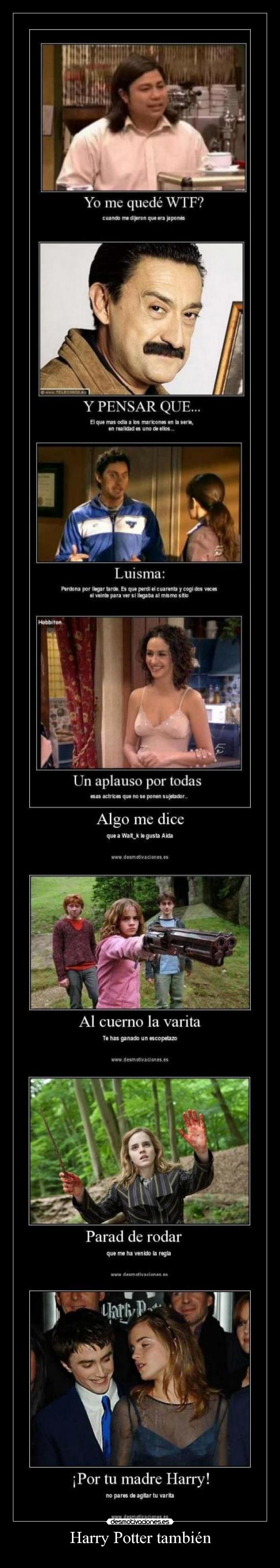 Harry Potter también -