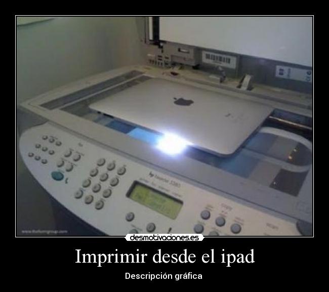 Imprimir desde el ipad - 