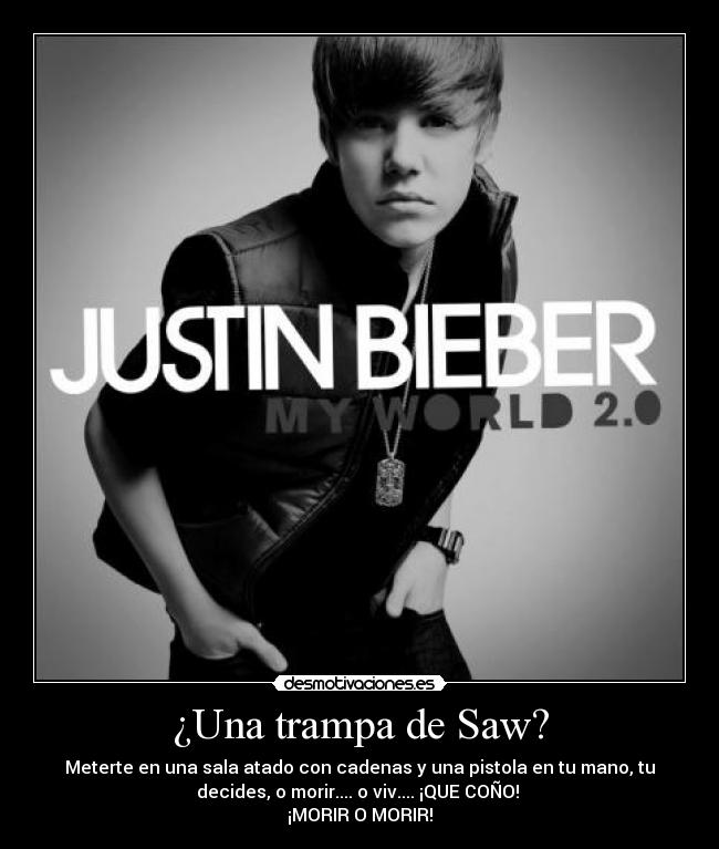 carteles bieber desmotivaciones